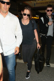 Kristen Stewart departs Los Angeles before the 4th at LAX