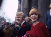 CILLA BLACK WITH HER HUSBAND BOBBY WILLIS