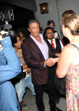 Sly Stallone treats beautiful wife Jennifer Flavin to birthday dinner