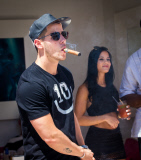 Nick Jonas en concert au Drai's Beach Club. CP