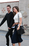 PREMIUM EXCLUSIVE Miranda Kerr and Billionaire Evan Spiegel pack on PDA in Malibu