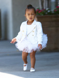Kim Kardashian keeps Nori close after her daughter's dance class