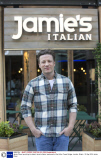 Jamie Oliver launching his latest 'Jamie's Italian' restaurant at the Hilton Tower Bridge, London, Britain - 20 Apr 2015