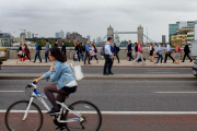 Tube strike across London Underground network, Britain - 06 Aug 2015