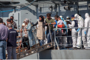 Palermo 367 Shipwreck survivors from Libya rescued