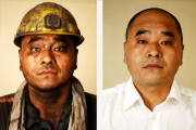 Before and After: Coal miners in Anhui, China - Jul 2015