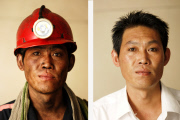 Before and After: Coal miners in Anhui, China - Jul 2015