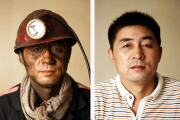 Before and After: Coal miners in Anhui, China - Jul 2015
