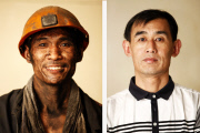 Before and After: Coal miners in Anhui, China - Jul 2015