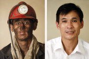 Before and After: Coal miners in Anhui, China - Jul 2015