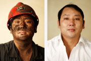 Before and After: Coal miners in Anhui, China - Jul 2015
