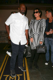 Kris Jenner and Corey Gamble have dinner with Lance Bass and Michael Turchin at Mastro's Steakhouse 