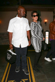 Kris Jenner and Corey Gamble have dinner with Lance Bass and Michael Turchin at Mastro's Steakhouse 
