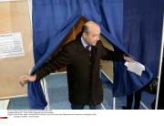 BORDEAUX : Vote d'Alain Juppe:Elections municipales