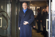 DEJEUNER DU PRESIDENT DE L'UMP AVEC LES ANCIENS PREMIERS MINISTRES
