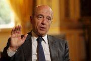 ALAIN JUPPE (UMP), INTERVIEW