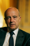 ALAIN JUPPE (UMP), INTERVIEW