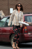 Katie Holmes shows her Grey Hair on-set of 'All We Had'