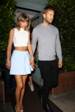Taylor Swift and Calvin Harris hold hands after a low-key dinner date - Part 2