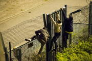 Calais Eurotunnel migrants