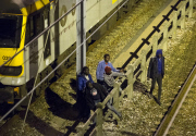Calais Eurotunnel migrants