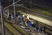 France: Calais Eurotunnel migrants