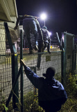 France: Calais Eurotunnel migrants