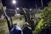 France: Calais Eurotunnel migrants