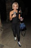 FAMEFLYNET - Lily Allen Leaves A Photo Shoot In London