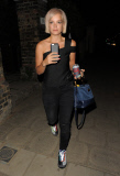 FAMEFLYNET - Lily Allen Leaves A Photo Shoot In London