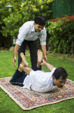 Shripad Yasso Naik, Minister for Yoga and Traditional Medicine for the Government of India