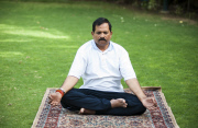 Shripad Yasso Naik, Minister for Yoga and Traditional Medicine for the Government of India