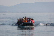 Flüchtlinge auf der griechischen Insel Lesbos