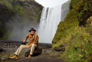 Dreharbeiten zum ARD Film "Island - Herzen im Eis" in Island