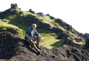 Dreharbeiten zum ARD Film "Island - Herzen im Eis" in Island