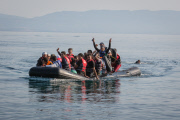 Flüchtlinge auf der griechischen Insel Lesbos