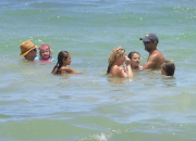 Exclusive... Jessica Alba Vacations In Mexico With Her Family - NO INTERNET USE WITHOUT PRIOR AGREEMENT 