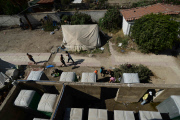 Toilets and washing areas at Hotel Elias