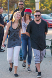 *EXCLUSIVE* Paris Jackson does her best to hide from the cameras