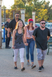 *EXCLUSIVE* Paris Jackson does her best to hide from the cameras