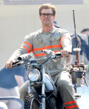Exclusive... Chris Hemsworth Films "Ghostbusters" 