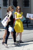 Emma Stone has vintage style for "La La Land"