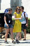 Emma Stone has vintage style for "La La Land"