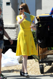Emma Stone has vintage style for "La La Land"