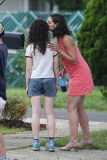 Katie Holmes wanders the streets in "All We Had"