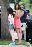 Katie Holmes wanders the streets in "All We Had"