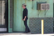 *EXCLUSIVE* Kiefer Sutherland is a Lone Cowboy on new Music Video set