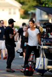 Katie Holmes takes charge on the set of 'All We Had'