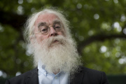 Irving Finkel at the 2015 Edinburgh International Book Festival.