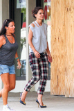 *EXCLUSIVE* Katie Holmes is Plaid Cute in NYC